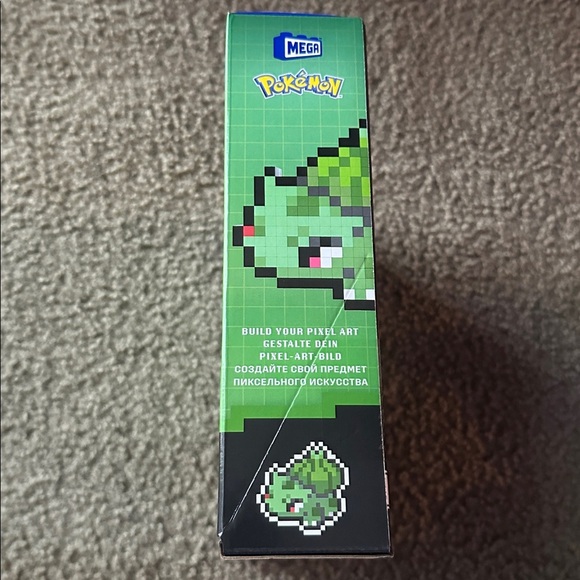 Mega Pokémon Bulbasaur Pixel Art Set - Picture 5 of 6